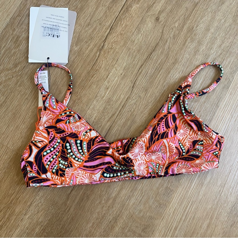 A.L.C. Cleo Scoop Bikini Top